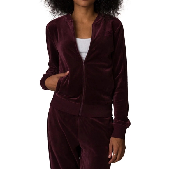 puma velour sweatsuit